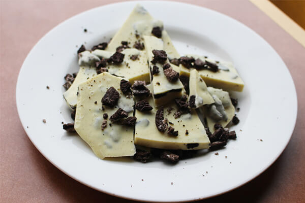 sonhar com chocolate branco
