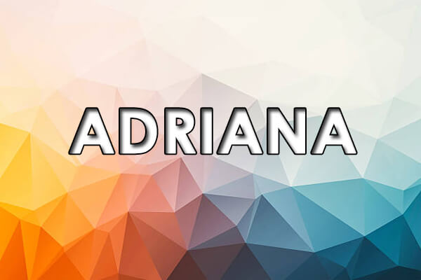 significado de Adriana