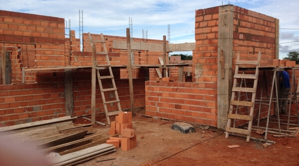 Casa em construção