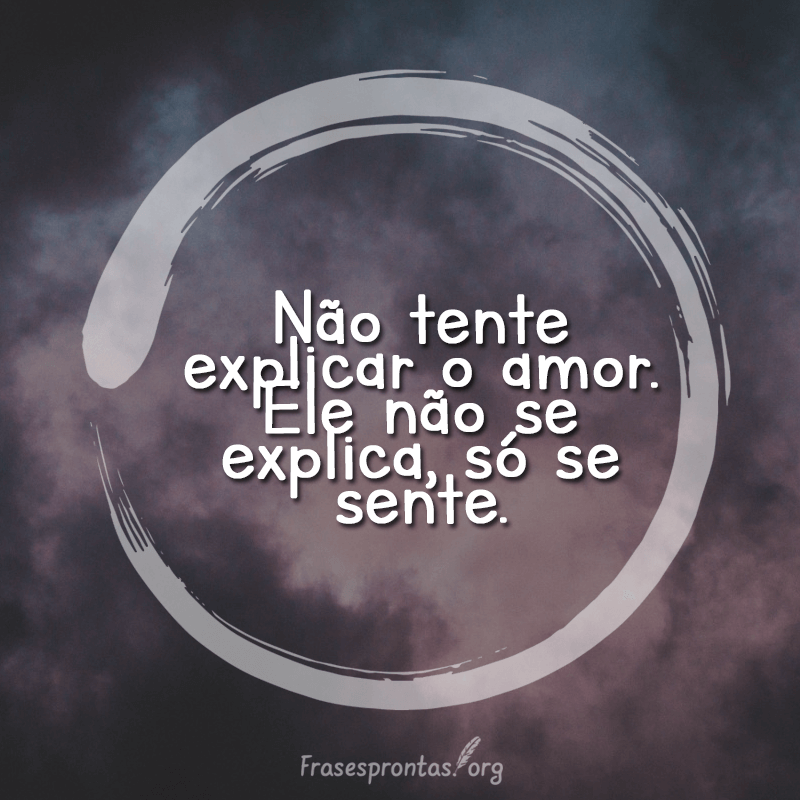 Mensagem de amor