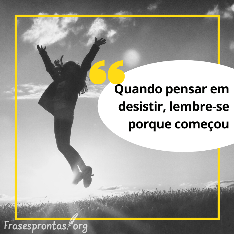 Frases motivacionais curtas 