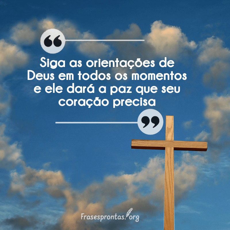 Frase De Deus para Refletir