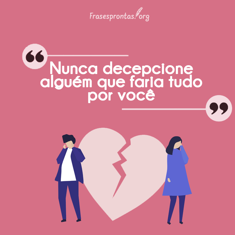 Frase de indireta para o namorado
