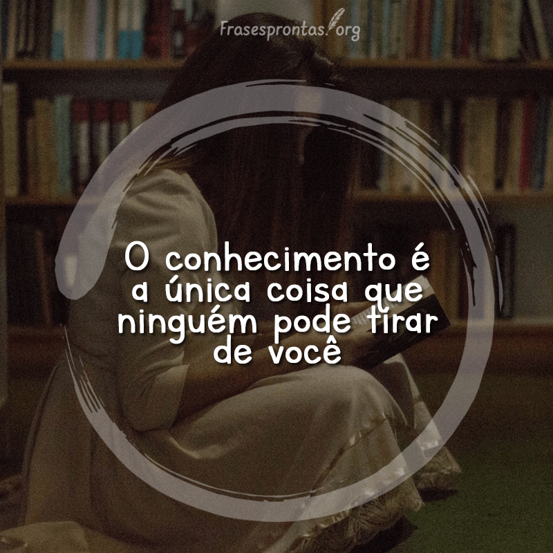 Frase de motivação para estudar