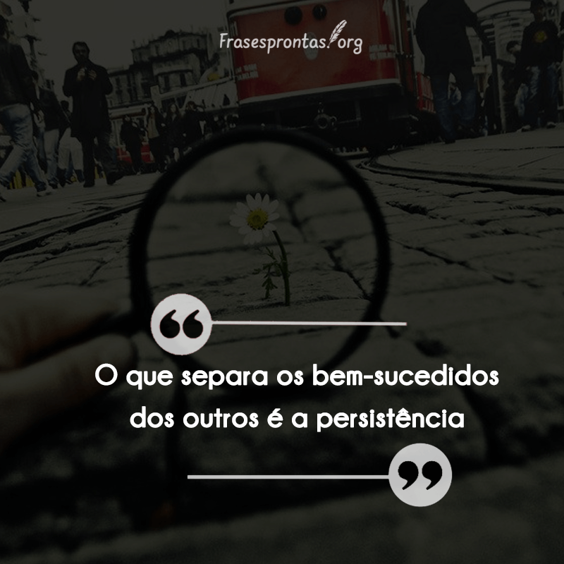 Frase de motivação Pessoal