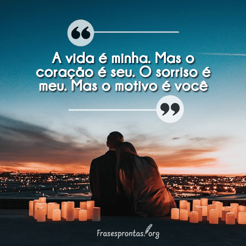 Frase Romântica Curta