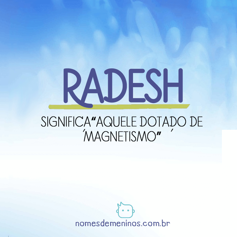 significado Radesh