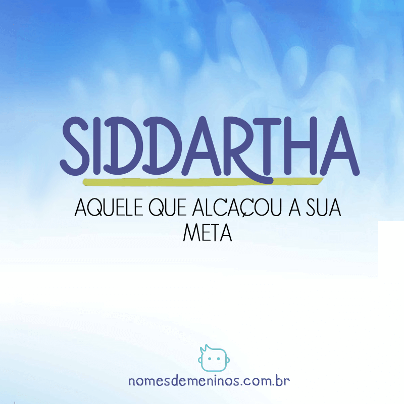 significado Siddartha