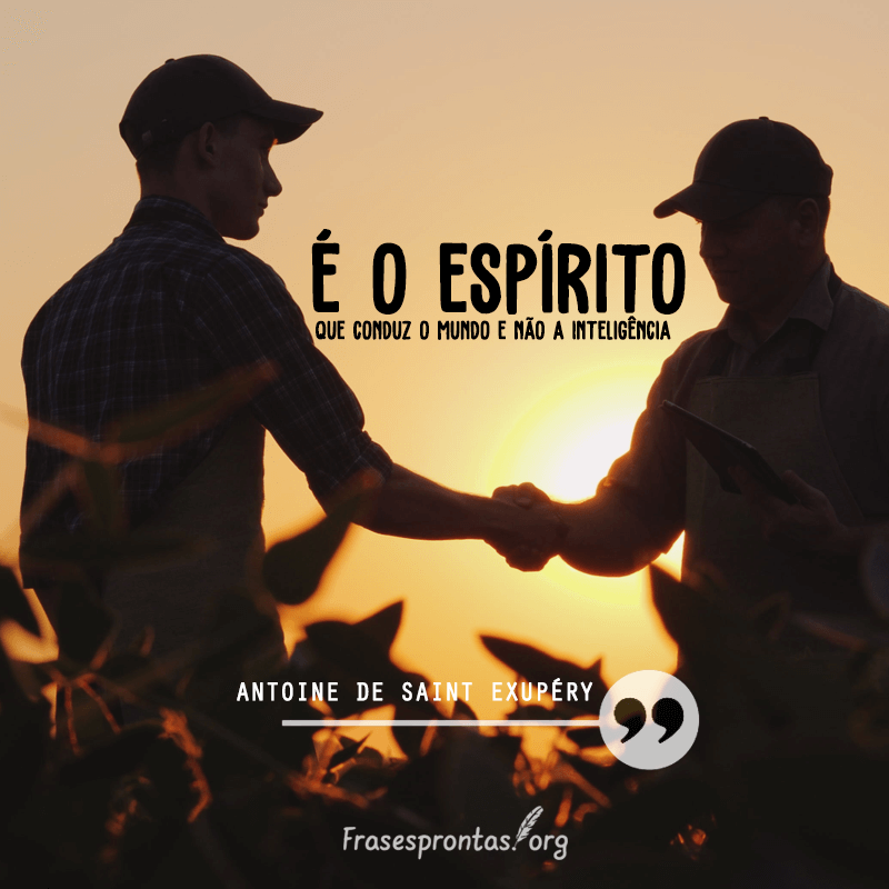 Frase Antoine Exupery