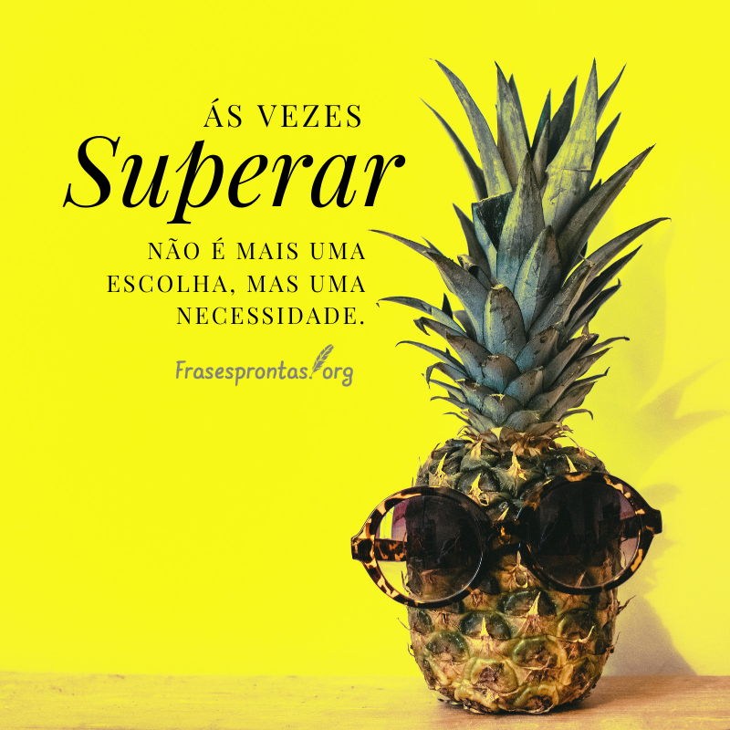 Frase de superação