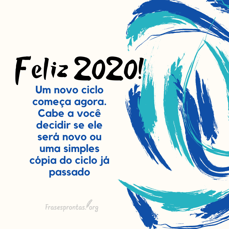 Frase de feliz 2020 Frase de feliz 2020
