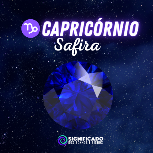 Pedra do signo de capricórnio