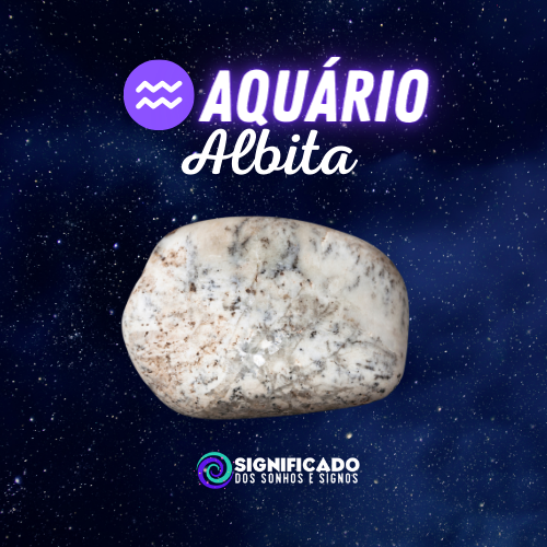 Pedra do signo de aquário