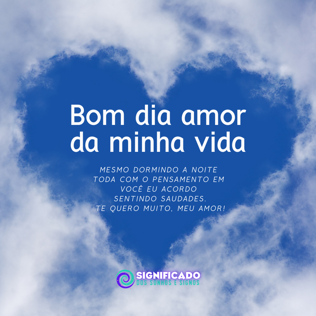 mensagem de bom dia meu amor