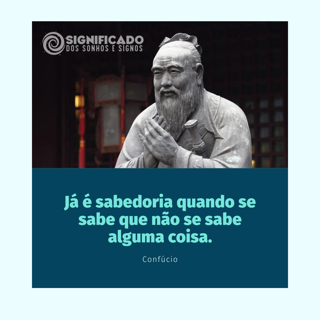 Frase de confúcio Frase de confúcio