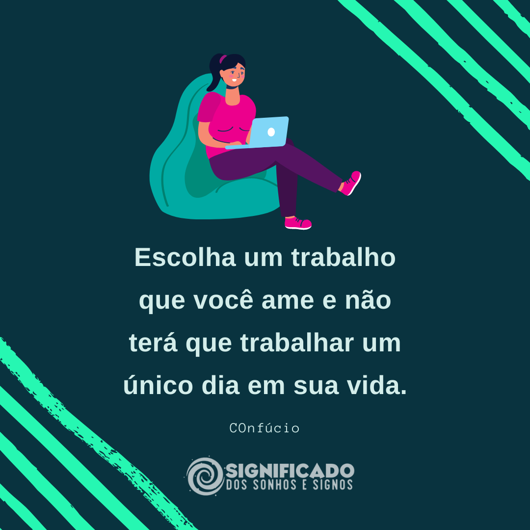Frase de confúcio sobre o trabalho Frase de confúcio sobre o trabalho