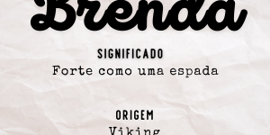 Significado do nome Brenda