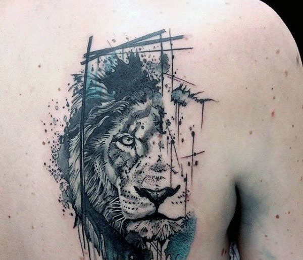 Tatuagem Leão