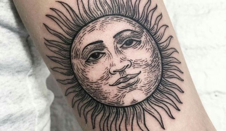 Tatuagem de Sol