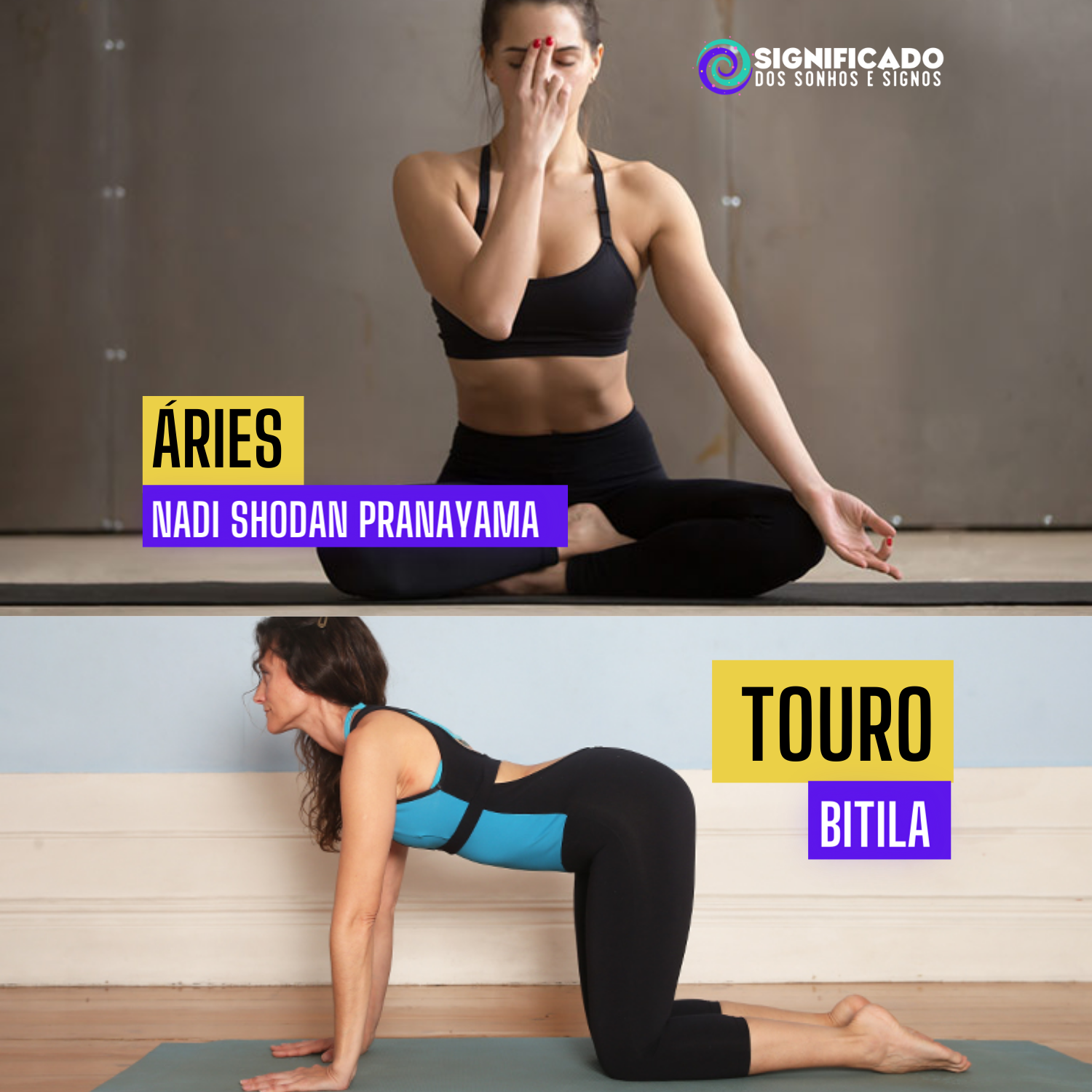 Melhores exercícios de yoga para cada signo Melhores exercícios de yoga para cada signo
