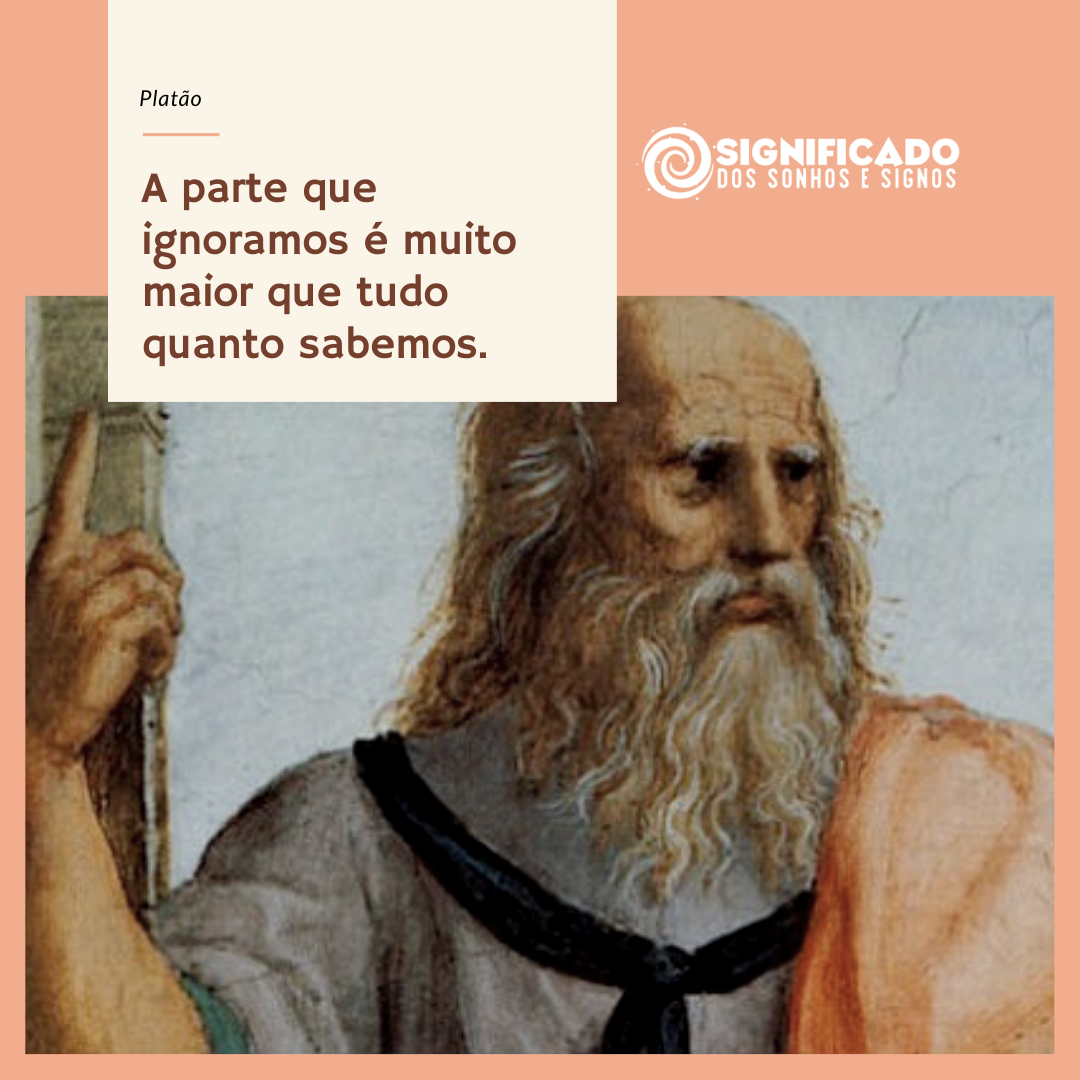 Mensagem de reflexão de Platão Mensagem de reflexão de Platão